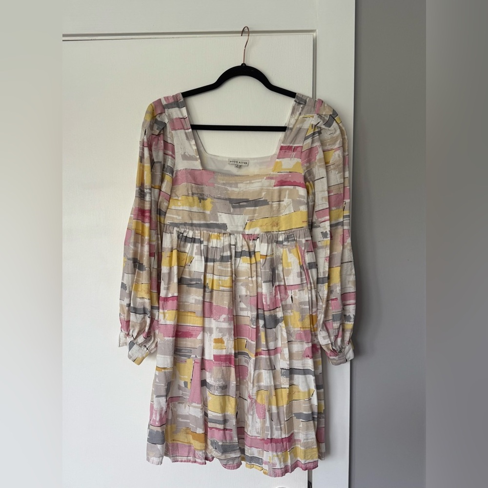 Moon River Baby Doll Dress